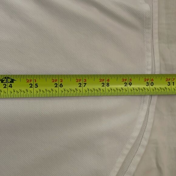 Tommy Bahama San Lucio White Stretch Knit Long Sleeve Shirt Men’s Size Large - Picture 9 of 11